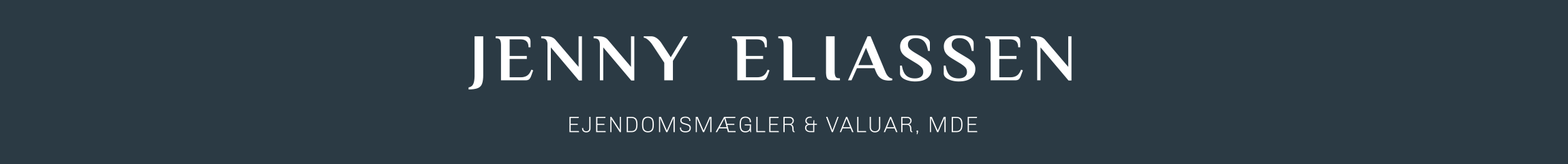 Ejendomsmægler Jenny Eliassen Logo